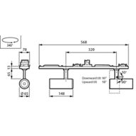 Dimension Drawing (without table) - ST332X2 27S/PW940 PSU HWB WH481