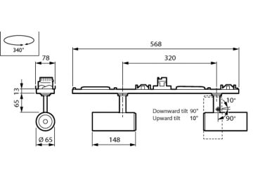 Dimension Drawing (without table) - ST332X2 27S/PW930 DIA HWB WH481