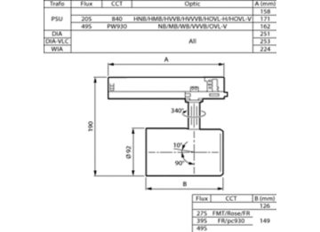 Dimension Drawing (without table) - ST333T 39S/830 DIA-VLC WB WH481