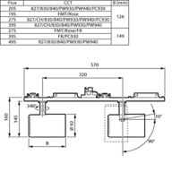 Dimension Drawing (without table) - ST333X2 39S/830 PSU WB WH481