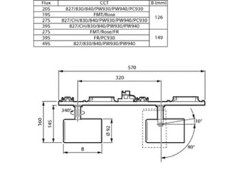 Dimension Drawing (without table) - ST333X2 39S/830 PSU WB WH481