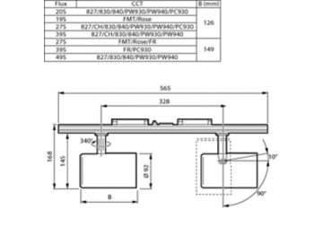 Dimension Drawing (without table) - ST333Y2 27S/PW930 DIA HRCT WH481