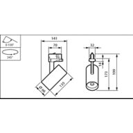 Dimension Drawing (without table) - ST705T 20S/PW930 PSU CLM30 WH