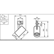 Dimension Drawing (without table) - ST715T 20S/PW930 PSU FPO12 WH