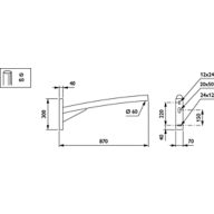 Dimension Drawing (without table) - JRB360 MBW 900 RAL