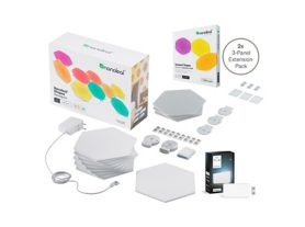 Wall panel hexagon starter set (15 panels) + Philips Hue wall light module
