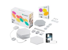 Wall panel hexagon starter set (12 panels) + Philips Hue wall light module