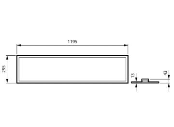 Dimension Drawing (without table) - RC330V 42S/940 PSD W30L120 MXO