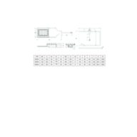 Dimension Drawing (without table) - BRP216 LED40/740 G2 Solar