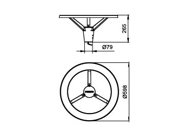  Smart Post-top G3 - 2500 lm - 29 W - 4000 K
