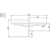 Dimension Drawing (without table) - JRP510 MBP-T 1100 60 RAL