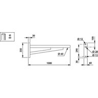 Dimension Drawing (without table) - JRP510 MBP 1000 60 RAL