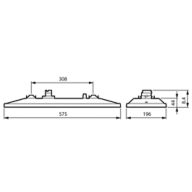 Dimension Drawing (without table) - SM515S 66S/830 DIA-VLC WB WH