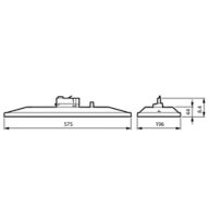 Dimension Drawing (without table) - SM515T 66S/830 PSU WB BK HE