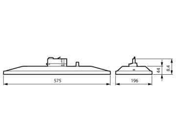 Dimension Drawing (without table) - SM515T 66S/830 WIA A20 BK HE