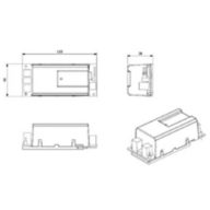 Dimension Drawing (without table) - BRP710 Spare CC 2K Lm PDIM50 AIO