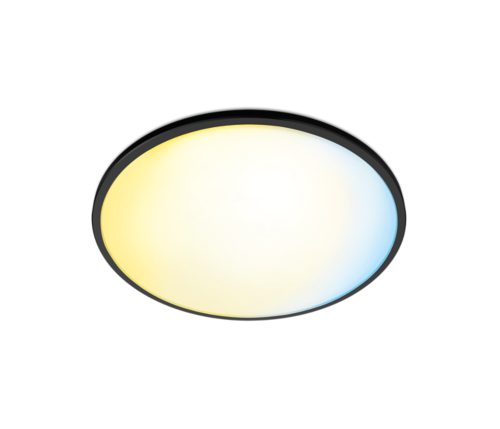 WiZ - Dimbare LED Plafondlamp SUPERSLIM LED/36W/230V zwart Wi-Fi