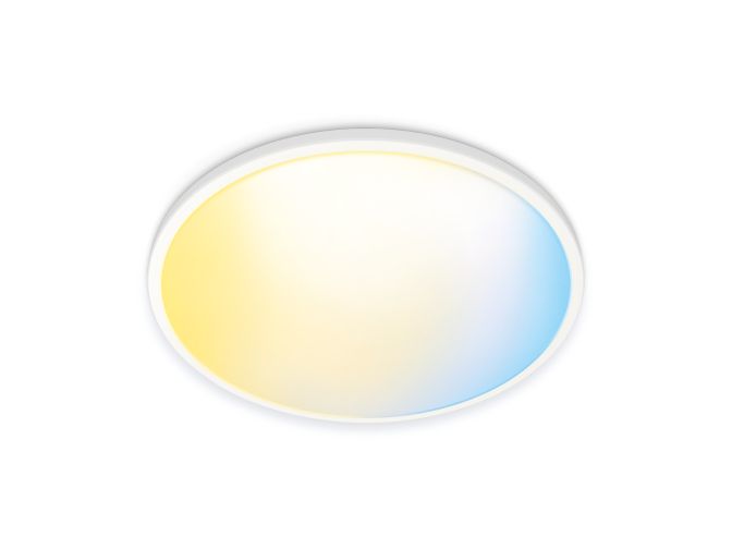 Gros plan de l'avant de Plafonnier Superslim 14W