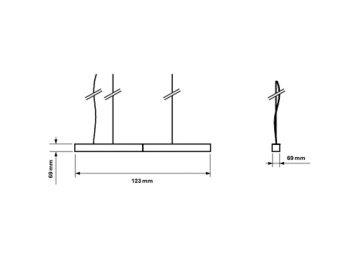 Dimension Drawing (without table) - TCPZLN 4FTCL000T40S940SIAU5WB-OCSM2WH481