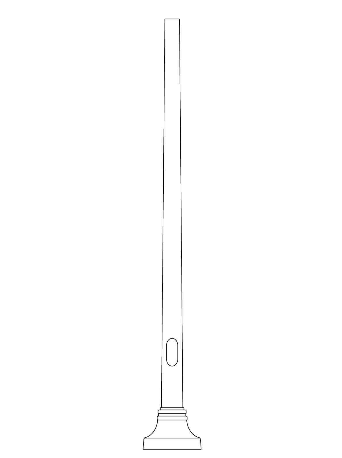 Contemporary Tapered Poles (TM6)