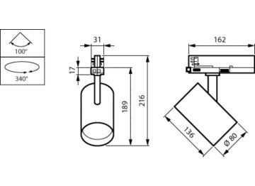 Dimension Drawing (without table) - ST714T 27S/PW930 PSU FPO18 WH
