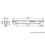 Dimension Drawing (without table) - RC536B 34S/930 PSD W5L113KLIMA W5-M/F BK