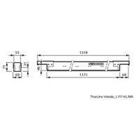 Dimension Drawing (without table) - RC536B 40S/930SRD W5L117KLIMA U4W3-M/FBK