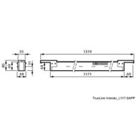 Dimension Drawing (without table) - RC536B 40S/930SRD W5L117SAPP U4W3-M/F BK