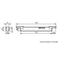 Dimension Drawing (without table) - RC536B 20S/930 PSD W5L57 KLIMA W5-M/F BK