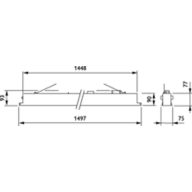 Dimension Drawing (without table) - RC531B 19S/930 PSD W8L150 VPC IP