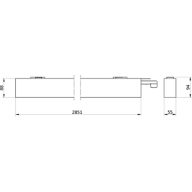 Dimension Drawing (without table) - SM530C 86S/940 SIA U4LF1 L2850 ALU