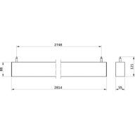 Dimension Drawing (without table) - SP531P 62S/930 PSD SM2 L2810 WH