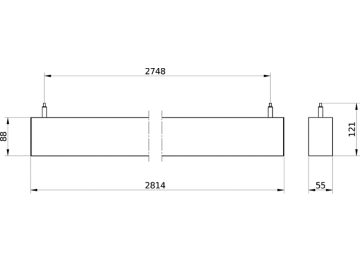 Dimension Drawing (without table) - SP531P 62S/930 DEIA SM2 L2810 WH