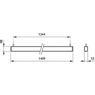 Dimension Drawing (without table) - SP532P 47S/940 PSD SM2 L1410 WH