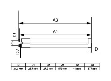 Dimension Drawing (with table) - 15T8-1U/COR/24-5CCT/FF22/G 10/1
