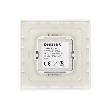 UID8480/10 ZGP Switch Dim 4B | 913701055803 | Philips lighting UID8480/10 ZGP Switch Dim 4B | 913701055803 | Philips lighting