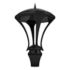 UX1 LED Post Top (UX1) - Generation 3-UX1 LED Post Top (UX1) 64 LED, 350mA, 3000K, Frosted Flat Glass, Type II with House Side Shield