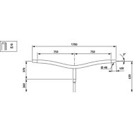 Dimension Drawing (without table) - JRB435 MBP-T 750 60 48 RAL
