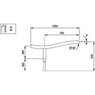 Dimension Drawing (without table) - JRB435 MBP-S 750 60 60 RAL