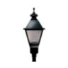 Baltimore LED Post Top Small (VX651) 16 LED, 530mA, 3000K, Clear Panels, Type II