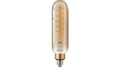 Led Filamentlamp amber 40W T65 E27