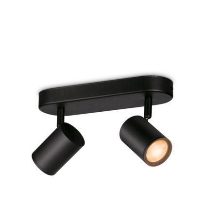 Gros plan de l'avant de 2 spots orientables IMAGEO
