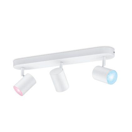 Gros plan de l'avant de 3 spots orientables IMAGEO