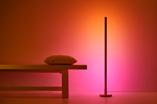 Enjoy a dual light zone effect with a slim design