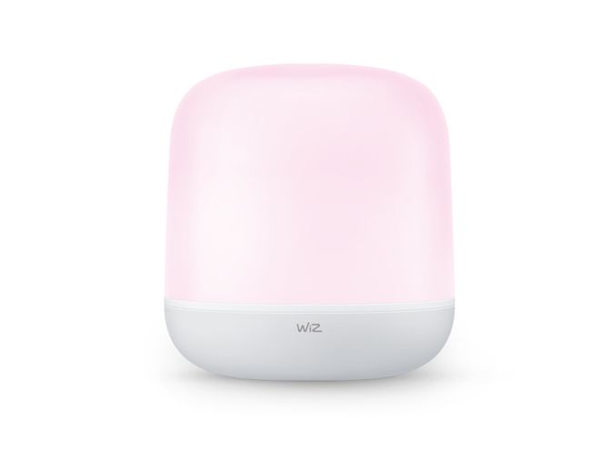 Gros plan de l'avant de Lampe à poser Hero