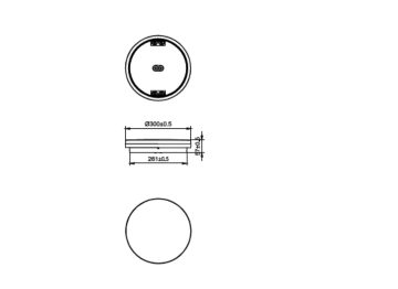 Dimension Drawing (without table) - WL200V 11_17_28_34S/830_840 PSU D300