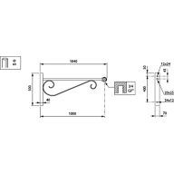 Dimension Drawing (without table) - JGB700 MBW 1000 RAL