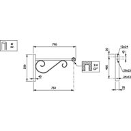 Dimension Drawing (without table) - JGB700 MBW 750 RAL