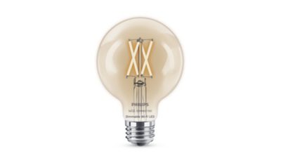 Smart LED Filament Globe clear 3.8W (Eq.40W) G25 E26
