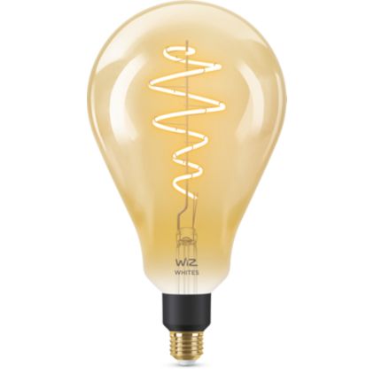Close up of front of Filament Bulb Amber 25 W PS160 E27